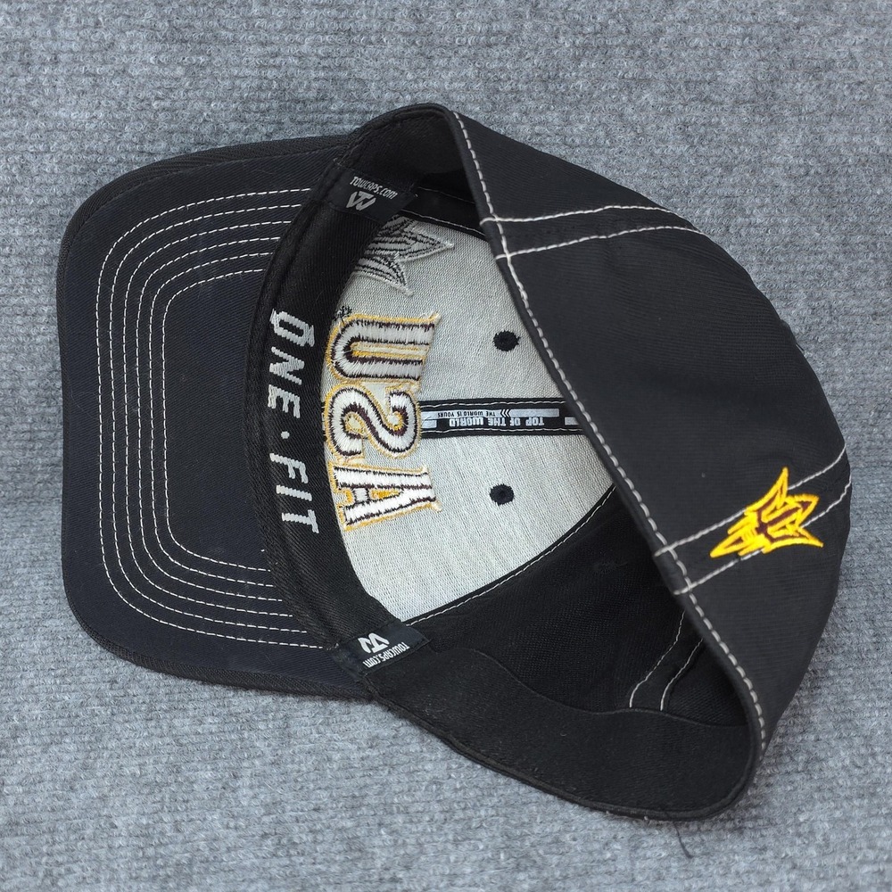Arizona State Sun Devils Hat Cap Fitted Mens OS Black NCAA Top Of The World - Picture 5 of 7